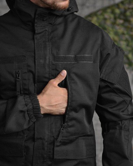 Тактична куртка кайот mansory black НП4885 | Зображення 9