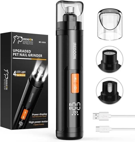 Машинка для стрижки кігтів Iredoon MC-05/A (3 швидкості, LED підсвітка)