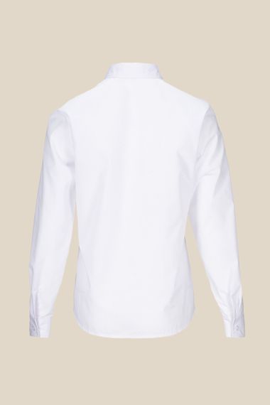Сорочка однотонна жіноча LAWA WBC02323 XS Білий shop (2000990256768) | Зображення 7
