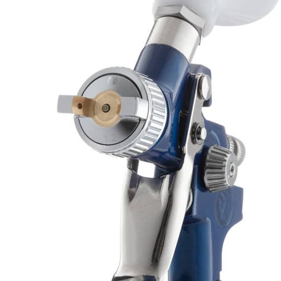 Фарбопульт пневматичний HVLP MINI, форсунка 1.2 мм, верхній пластиковий бачок 125 мл, 3 бар INTERTOOL PT-01221 | Зображення 4