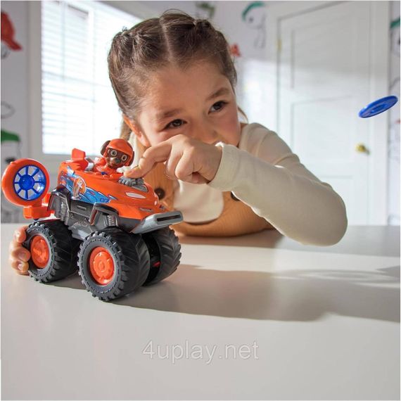 Paw Patrol Rescue Wheels Рятувальний монстр-трак з водієм Зума серії Мега колеса Щенячий патруль Оригінал | Зображення 6