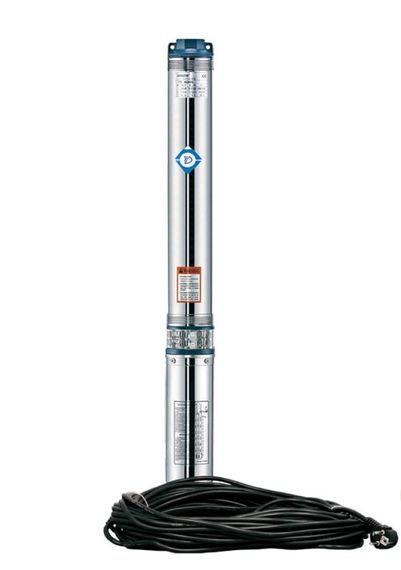 Насос відцентровий свердловинний Aquatica 1.1кВт H 143(107)м Q 45(30)л/мин Ø80мм 60м кабеля mid 778405