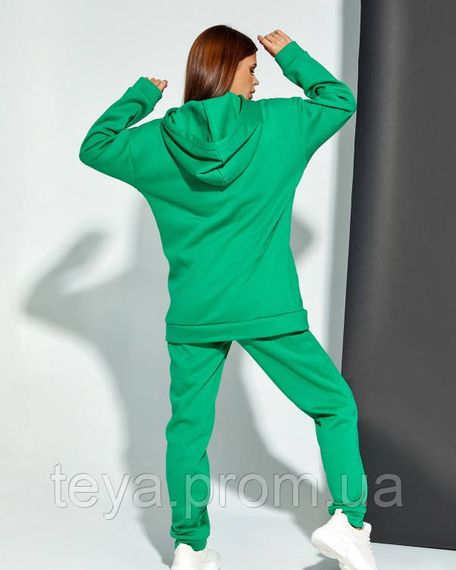 Спортивний костюм для жінок колір зелений розміри 3XL, XXL, 5XL, 4XL FI_005420 | Зображення 2