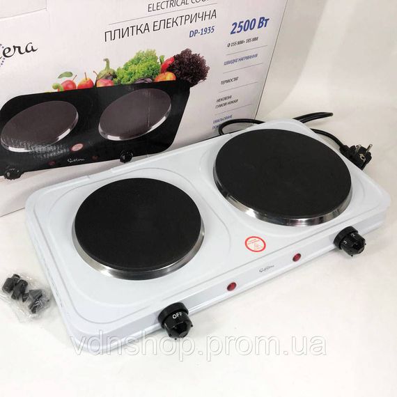 Кухонная електрическая плита Suntera, Плита кухонная переносная Портативная переносная UT-56 | Зображення 1