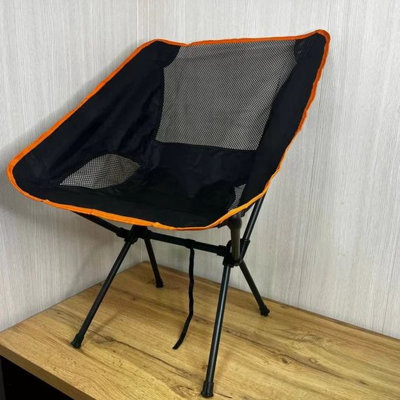 Раскладной компактный стул KingCamp 56×60.5×65.5 см оранжевый | Зображення 2