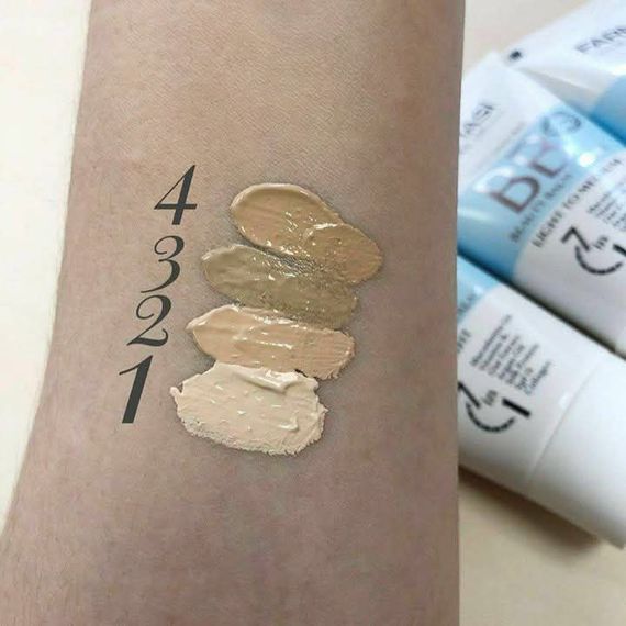 Тональний бб крем Farmasi bb cream spf15 Light to medium світлий 02 50 мл | Зображення 6