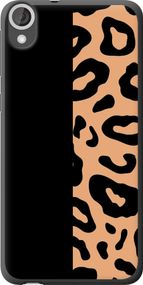 Чехол на HTC Desire 820 Пятна леопарда "4269u-133-17620"