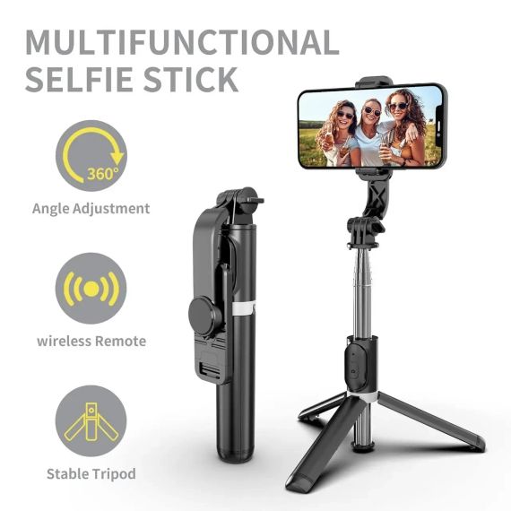 Селфі палиця, трипод, підставка для селфі SelfieShow Selfie Stick Tripod, Штатив selfie stick, монопод | Зображення 5