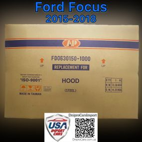 FORD FOCUS с 2015-2018 капот (Тайвань), 1852919