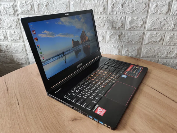 Ноутбук MSI GS63/15.6  /FHD/IPS/I7 8750H/16Gb/SSD256Gb+HDD1Tb/GTX 1060-6Gb | Зображення 4