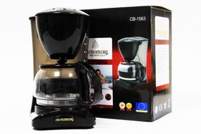 Кавоварка, Крапельна кавоварка для дому Crownberg 800 Вт