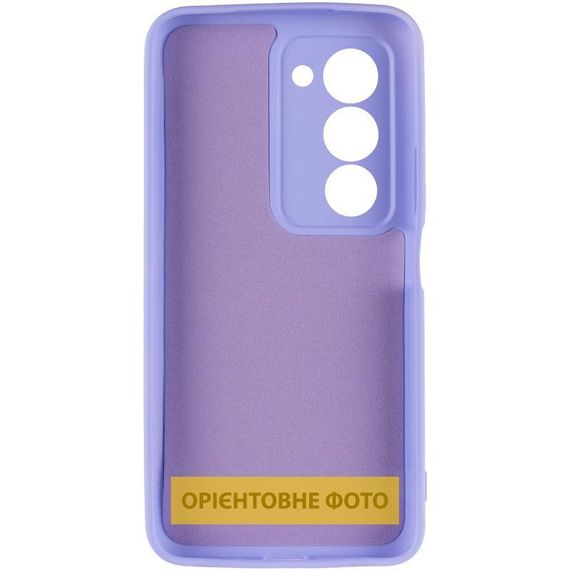Чехол TPU GETMAN Liquid Silk Full Camera для Xiaomi Redmi 15 (Global) Сиреневый / Light purple | Зображення 2