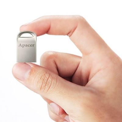 USB флеш накопитель Apacer 32GB AH115 Silver USB 2.0 (AP32GAH115S-1) (AP32GAH115S-1) | Зображення 2