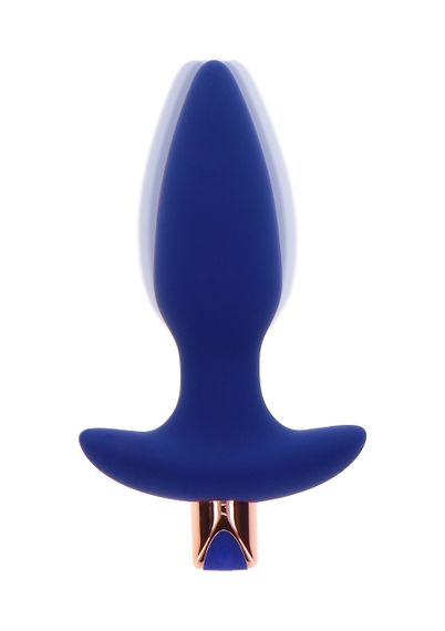 Анальна пробка з вібрацією Toy Joy Sparkle Buttplug з дистанційним керуванням, синій Sex Aura | Зображення 1