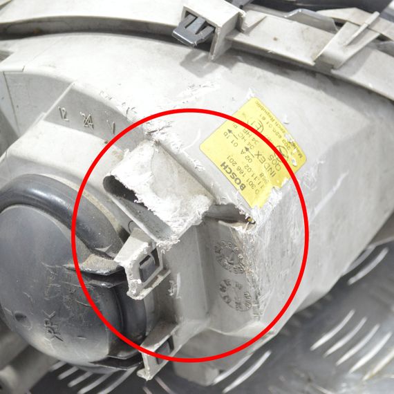 Фара ліва Mercedes C-Class W203 2000-2007 Фара передня ліва Мерседес в203 A2038200161 0301166201 | Зображення 3