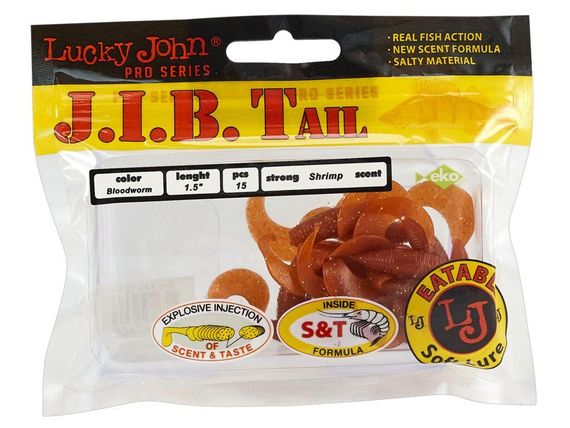 Твистер 1,5" LJ Лаки Джон J.I.B. Tail 121-PA39 | Зображення 1