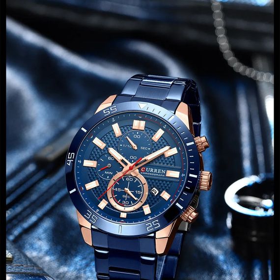 Curren 8417 Blue-Gold | Зображення 2