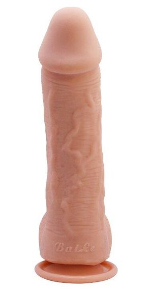 Фаллоимитатор на присоске Baile Beautiful JOHNSON 9.2'' Flesh, BW-008040NR Sex Aura | Зображення 6
