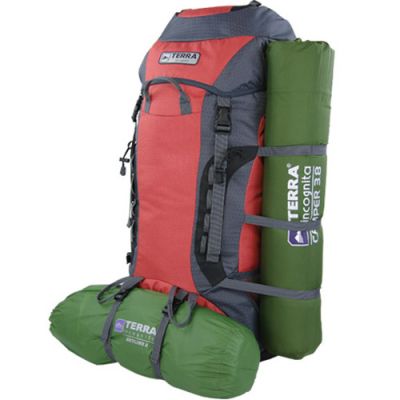Рюкзак туристический Terra Incognita Rango 55 orange / gray (4823081500353) | Зображення 3