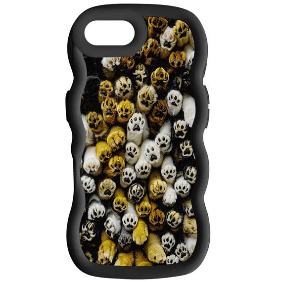 Чохол TPU Cloudy Pictures для Apple iPhone 16e (6.1") Paws