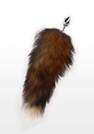 Анальний хвіст із металевою пробкою Foxtail Buttplug TABOOM Sex Aura | Зображення 2