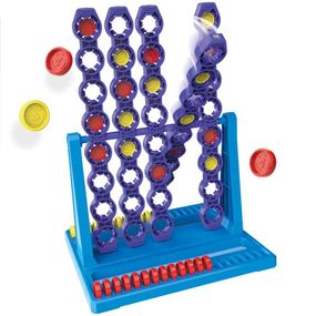 Настольная интерактивная игра Ummi 22048 Line Up Spin 4 Blue