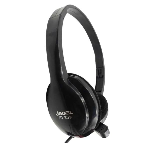 Наушники проводные JEDEL JD-809 с микрофоном | Зображення 1