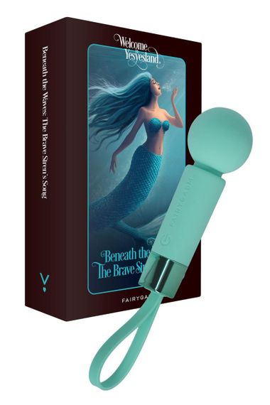 Мини-вибромассажер FairyGasm Pearlstasy green sexstyle