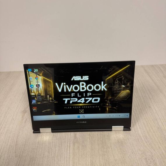 Ноутбук-трансформер ASUS VivoBook Flip 14 TP470EZ / 14" (1920×1080) IPS Touch / Intel Core i7-1165G7 (4 (8) ядра по 2.8 - 4.7 GHz) / 16 GB DDR4 / 512 GB SSD / Intel Iris Xe Graphics / WebCam б/в | Зображення 8