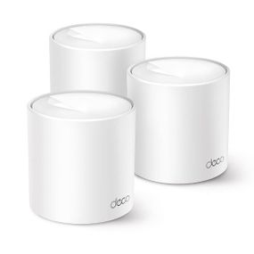 Система WiFi-Mesh TP-Link Deco X10 AX1500, 1xGE LAN, 1xGE WAN, 3мод (DECO-X10-3-PACK)