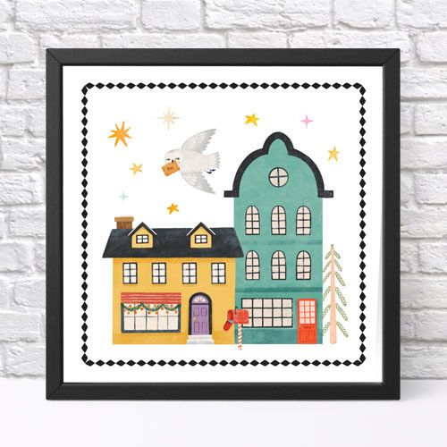 Постер в рамці Вам письмо 30x30 см