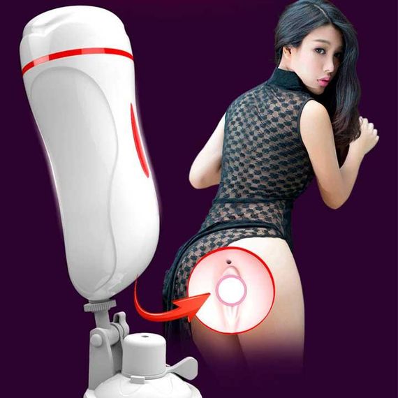 Мастурбатор із присоском і вібрацією Eternal Love | Зображення 2