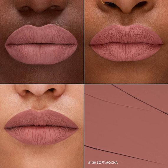 Жидкая матовая помада Sephora Cream Lip stain - 120 Soft Mocha (5 ml) | Зображення 1