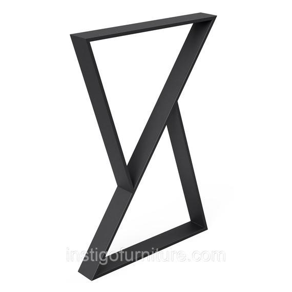Комплект опор для стола из металла 500×70mm, H=730mm (профильная труба: 70x11mm) | Зображення 2
