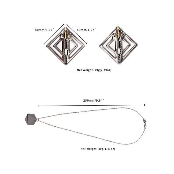 Затискачі для сосків із важкою підвіскою LOCKINK Adjustable Nipple Clamps with Heavy Pendant — Grey sexstyle | Зображення 8