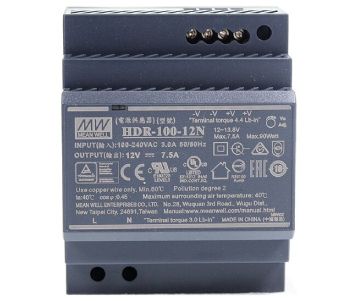 HDR-100-12N Блок живлення