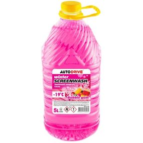 Омиватель зимовий AUTO DRIVE WINTER SCREEN WASH BUBBLE GUM -19 °C ПЕТ 5 л AD0138