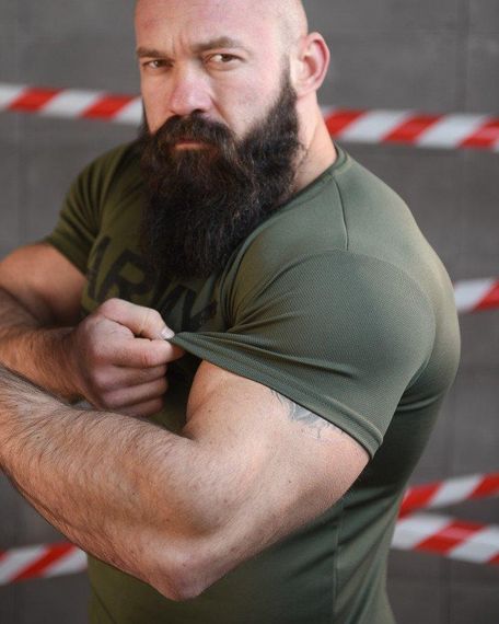 Тактична футболка потоотводящая SABUR АРМІЯ ОЛИВА ВТ6727 | Зображення 5