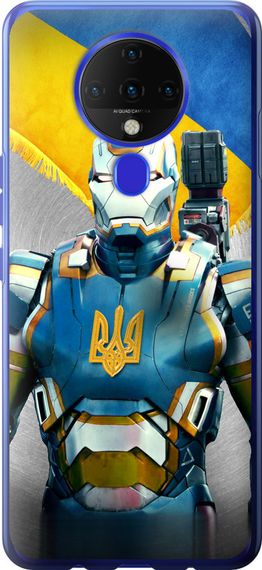 Чехол на Tecno Spark 6 KE7 Украинский киборг "980u-2418-17620"