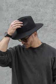 Капелюх Without Fedora з стрічкою Black