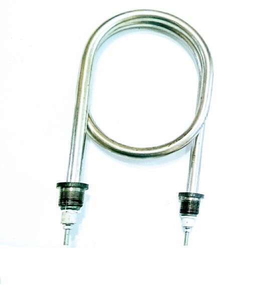 Тэн котловой нержавейка 5000w D 13 штуцер м22 (бублик)