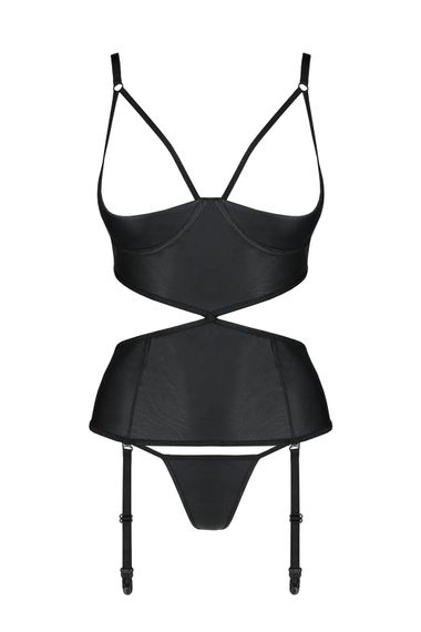 Корсет Passion JANNIES CORSET Черный 2XL/3XL | Зображення 2