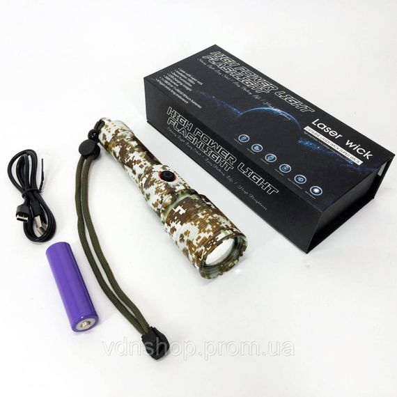 Ліхтар із захистом від пилу PLD-AK132M, Надпотужний ліхтар лід Ручний інспекційний KR-11 | Зображення 6