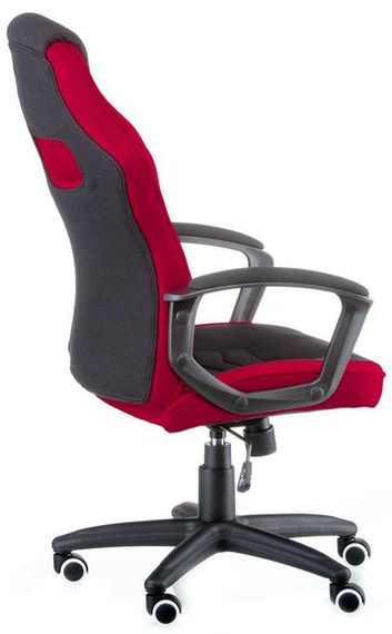Геймерське крісло Riko black/red, колір чорно-червоне, оббивка-тканина | Зображення 7