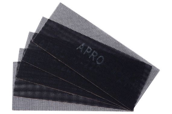 Сетка абразивная Apro - 105 x 280 мм x Р220 (10 шт.) (828084) | Зображення 1