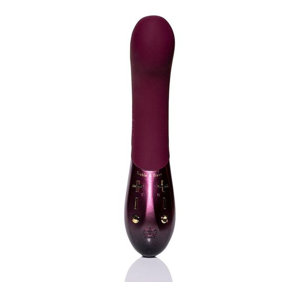 Вибратор для точки G Hot Octopuss KURVE, Treble and Bass Technology, 2 мотора, мягкий кончик Sex Aura
