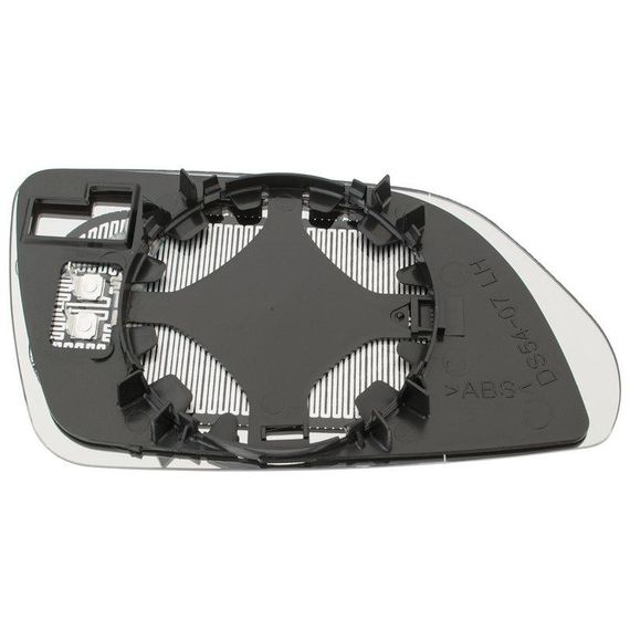 VW Polo IV 05-09 вставка зеркала левая с подогревом Зеркало вкладыш левое Фольксваген Поло | Зображення 2