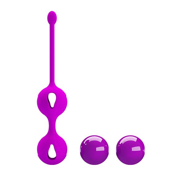 Вагінальні кульки - Pretty Love Kegel Tighten Up II Purple | Зображення 5