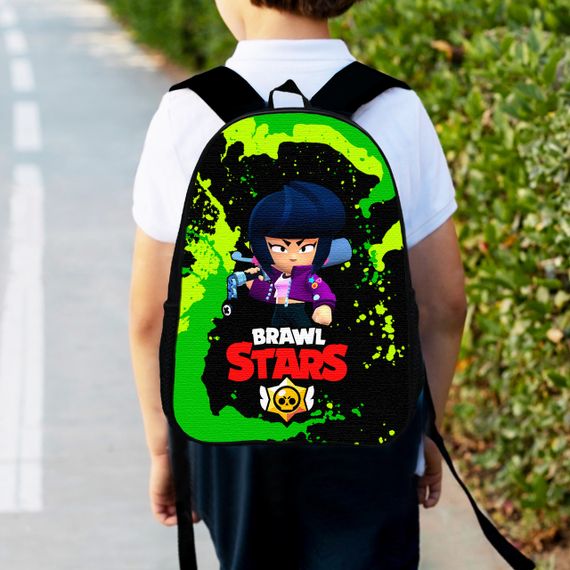 Рюкзак дитячий бравл старс 34х27см, міський ранець для хлопчика з принтом (00398)