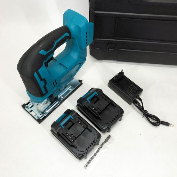 Акумуляторний безщітковий лобзик 24V з 2 АКБ у пластиковому кейсі з регулюванням швидкості та кута нахилу MV-55 | Зображення 7